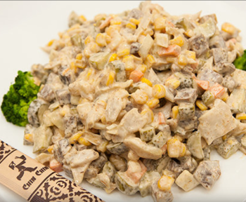 Говядина с корнишонами